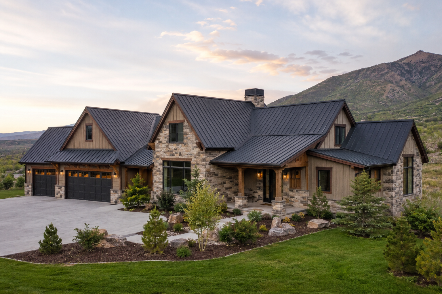 Residential roofing project in Utah